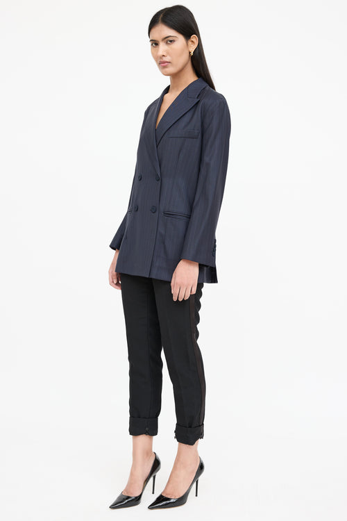 Wardrobe NYC Wool Slim Trousers