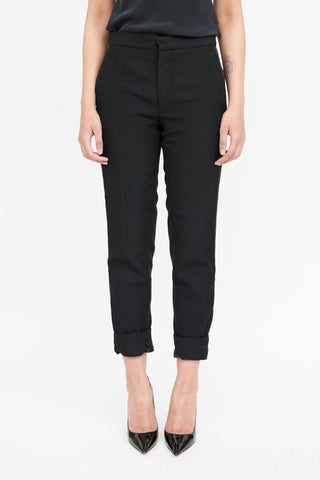 Wardrobe NYC Wool Slim Trousers