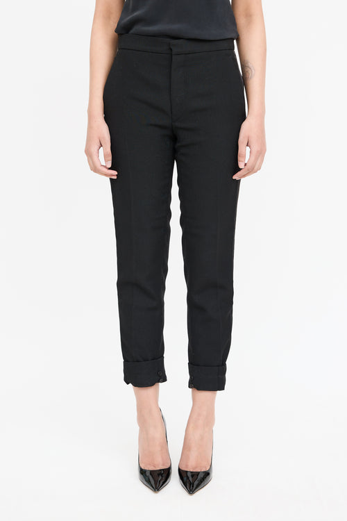 Wardrobe NYC Wool Slim Trousers
