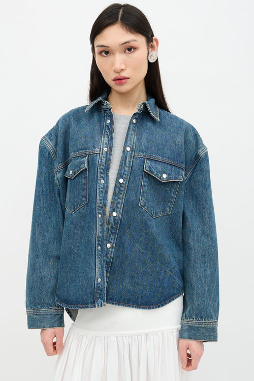 Denim Oversized Shirt