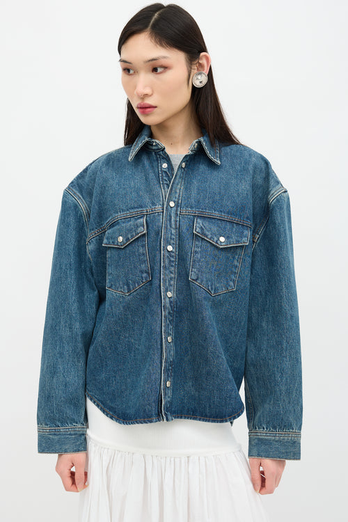 Denim Oversized Shirt