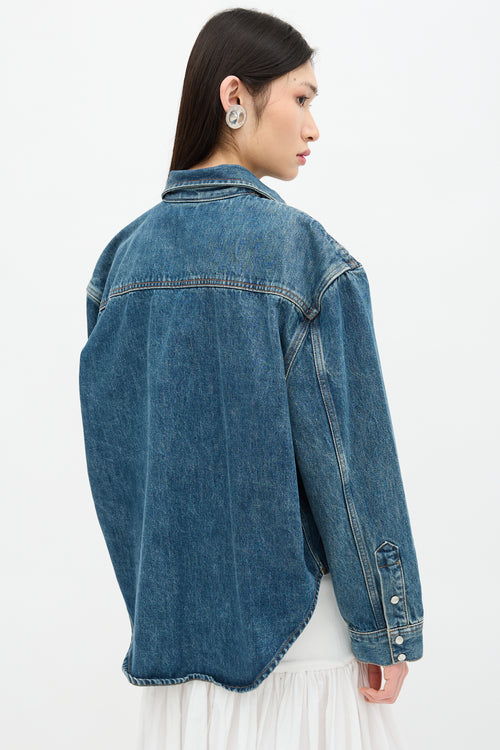 Denim Oversized Shirt