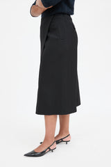 WARDROBE.NYC Midi Wrap Skirt