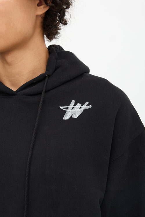 We11done Logo Pullover Hoodie