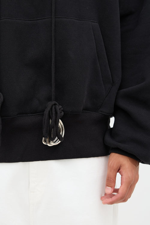 We11done Logo Pullover Hoodie