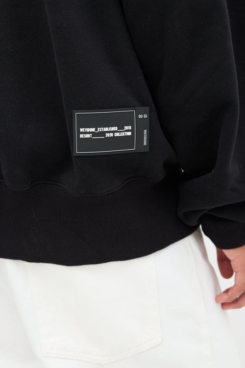 We11done Logo Pullover Hoodie