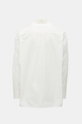 We11done Shirred Sleeve Shirt