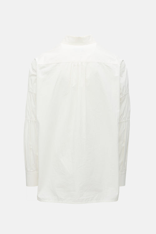 We11done Shirred Sleeve Shirt