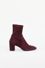 Stuart Weitzman Suede Yuliana Ankle Boot