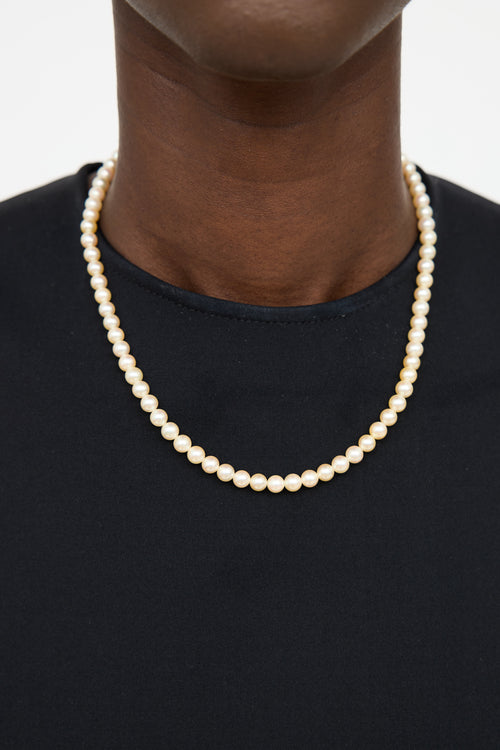 Fine Jewelry 9K Yellow Gold Akoya Pearl