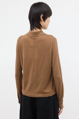 White + Warren Superfine Merino Polo Sweater