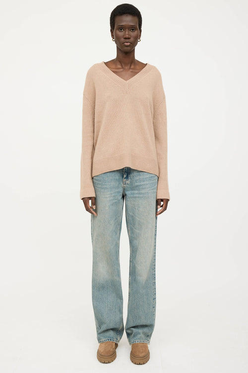 VSP Archive Cashmere Knit V-Neck Sweater