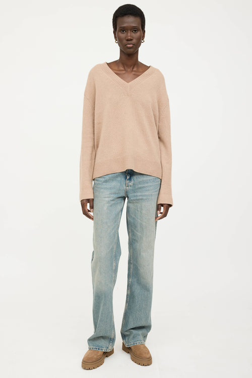 VSP Archive Cashmere Knit V-Neck Sweater