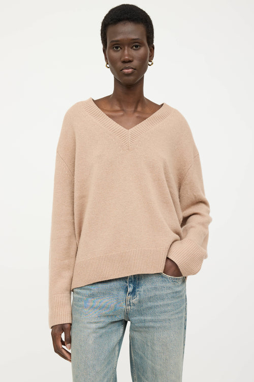VSP Archive Cashmere Knit V-Neck Sweater
