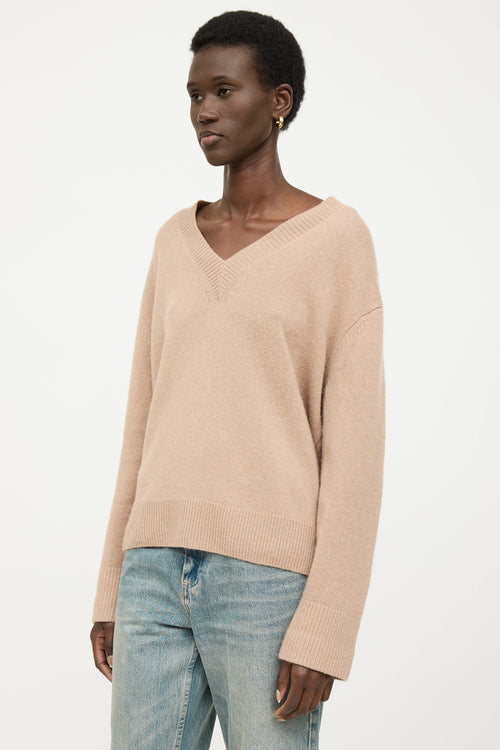VSP Archive Cashmere Knit V-Neck Sweater