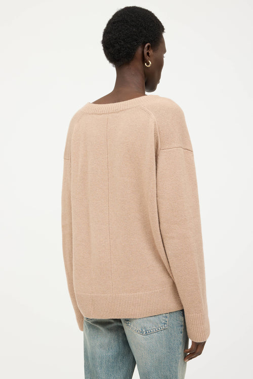 VSP Archive Cashmere Knit V-Neck Sweater