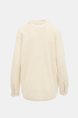 White + Warren Cashmere Collared Cardigan