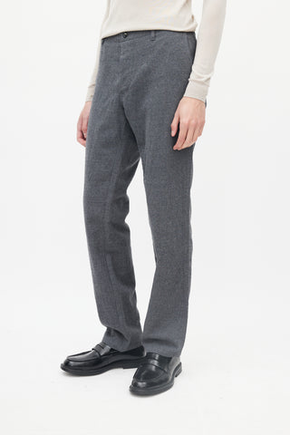 Wings + Horns Grey Five Pocket Trousers