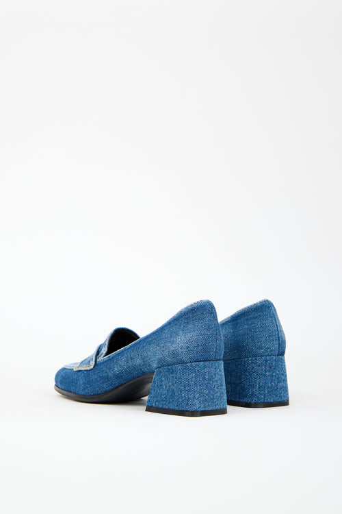 Wishbone Blue Denim Ruth Loafer