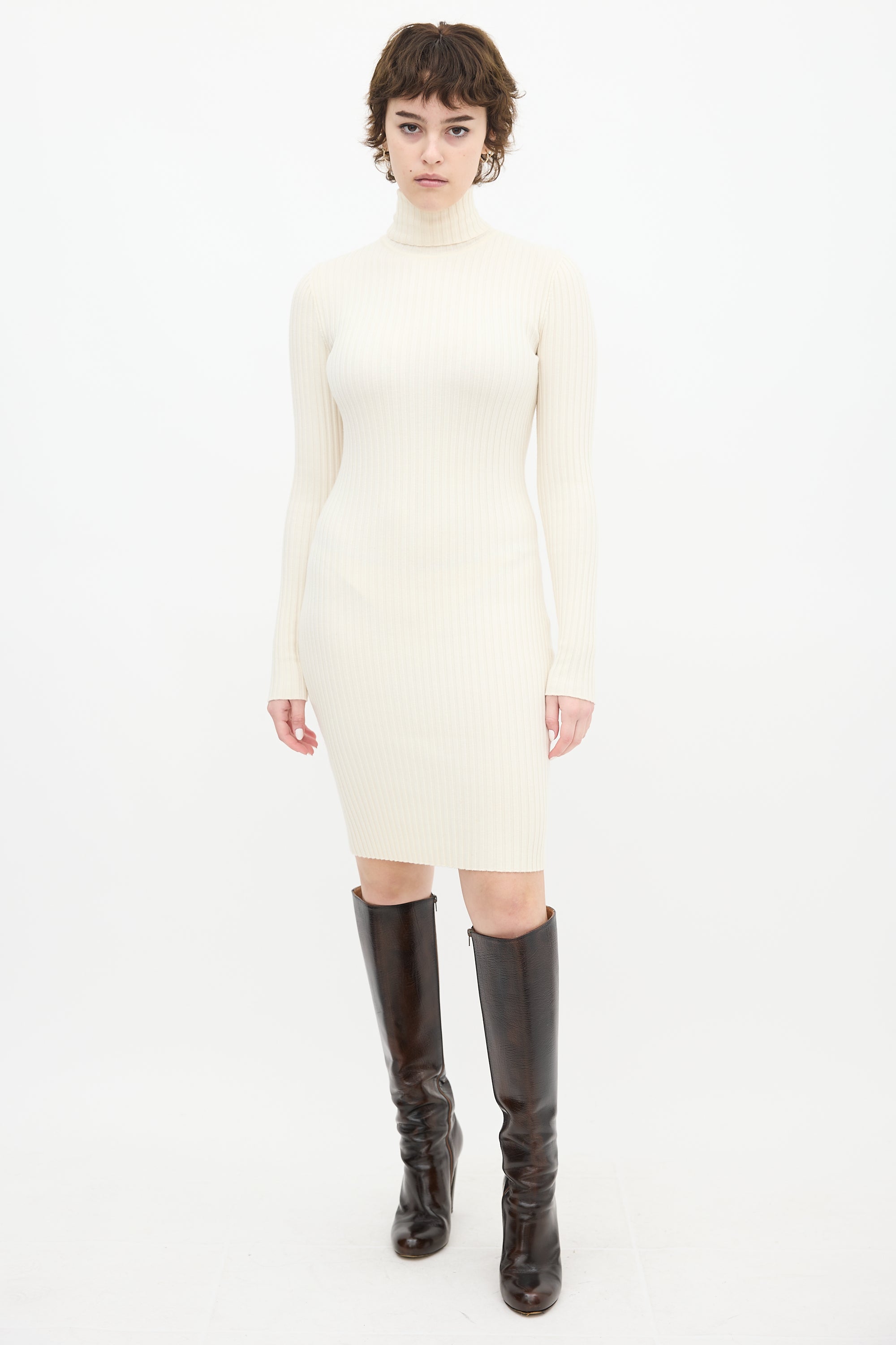 wolford knit dresses Wolford X Simkhai Ribbed-knit Midi Dress