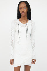 Wolford White Cut Out Dress