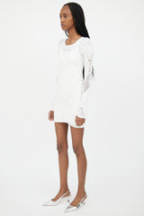 Wolford White Cut Out Dress