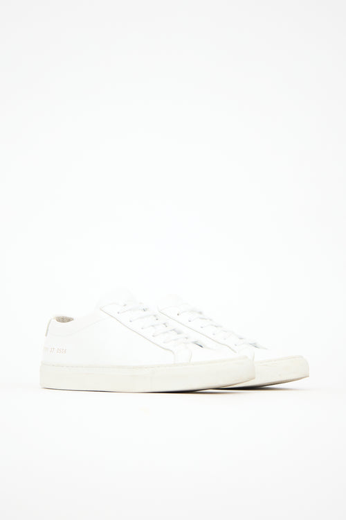 Woman by Common Projects Leather Achilles Sneaker