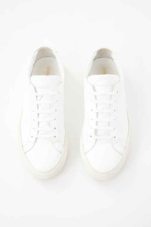 Woman by Common Projects Leather Achilles Sneaker