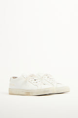 Woman by Common Projects White Leather Achilles Low Sneaker