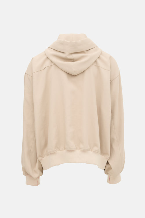 Wooyoungmi Logo Zip Up Hoodie