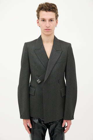 Wooyoungmi Wool Double Breasted Blazer
