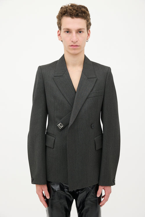 Wooyoungmi Wool Double Breasted Blazer