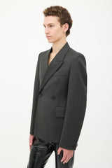 Wooyoungmi Wool Double Breasted Blazer
