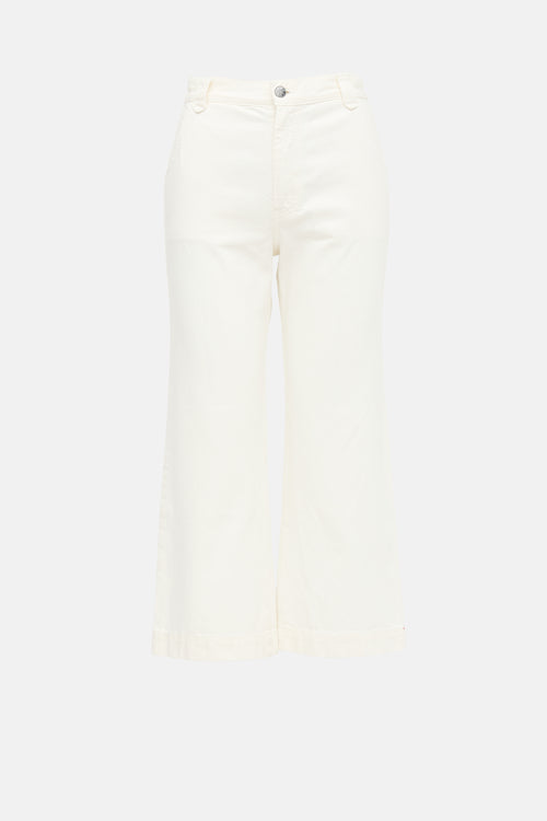 Xirena Cropped Wide Leg Jeans