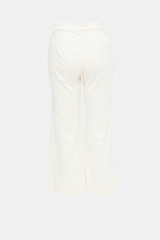 Xirena Cropped Wide Leg Jeans