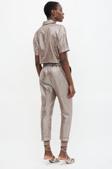 Xirena Metallic Theo Jumpsuit