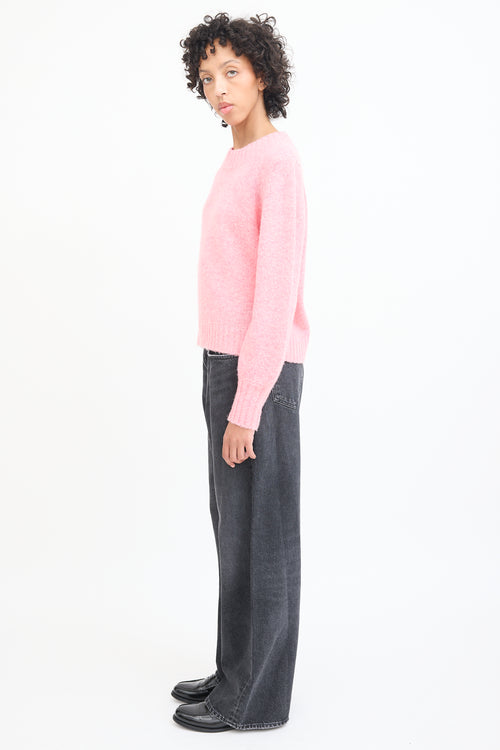 Xirena Pink Wool Knit Sweater