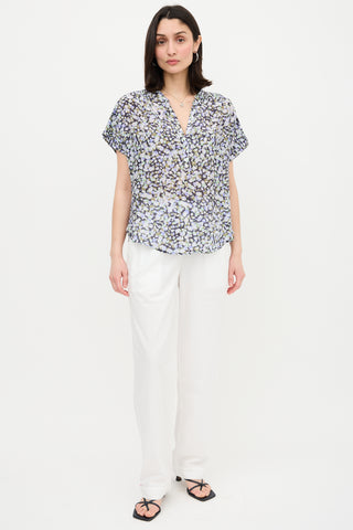 Xirena Printed Carleigh Blouse