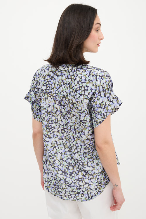 Xirena Printed Carleigh Blouse