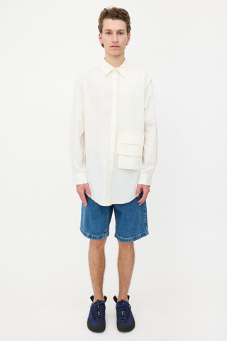 Y-3 Asymmetrical Pocket Shirt