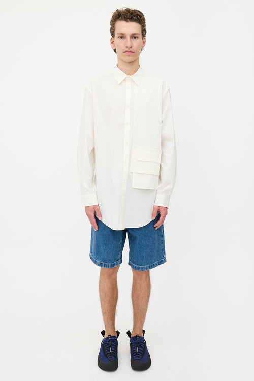 Y-3 Asymmetrical Pocket Shirt
