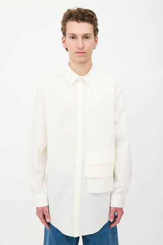 Y-3 Asymmetrical Pocket Shirt