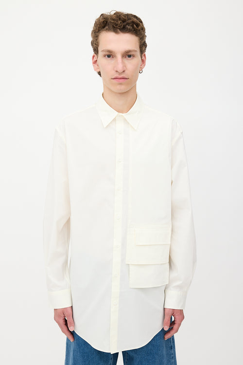 Y-3 Asymmetrical Pocket Shirt