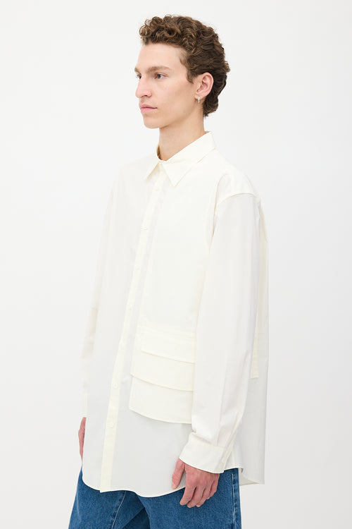 Y-3 Asymmetrical Pocket Shirt