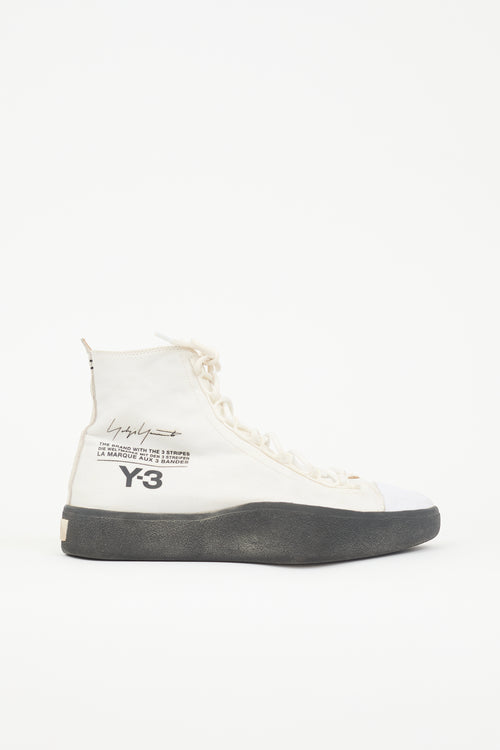 Y-3 Canvas Bashyo Sneaker
