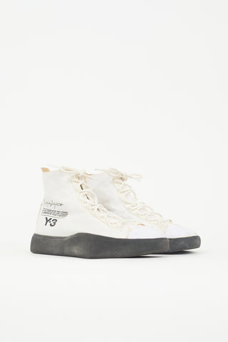 Y-3 Canvas Bashyo Sneaker