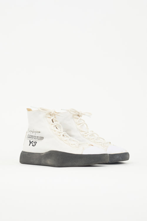 Y-3 Canvas Bashyo Sneaker