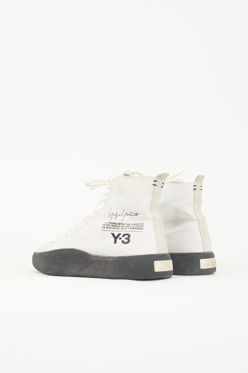 Y-3 Canvas Bashyo Sneaker