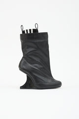 Y-3 FW 2008 Leather Ankle Boot