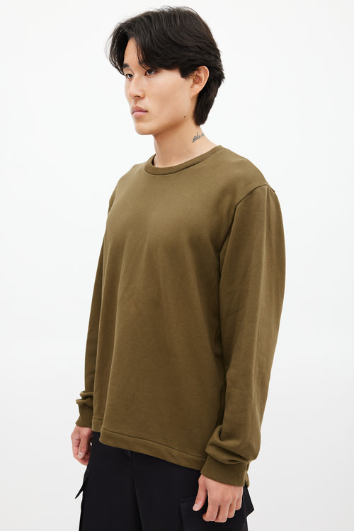 Y-3 Green Fishtail Sweatshirt